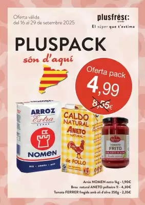 Folleto Plusfresc (válido hasta el 29-09)