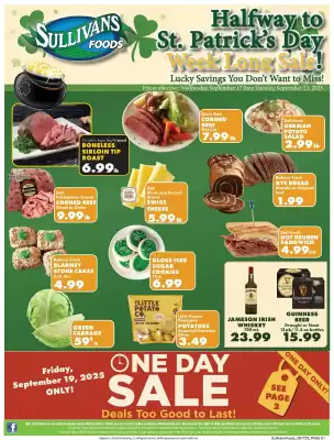 Sullivan's Foods weekly ad (valid until 23-09)