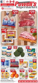 Powell's Supermarket flyer week 38 Page 1