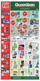 Guardian Pharmacy flyer week 38 Page 1