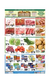 Pyburn's Farm Fresh Foods weekly ad week 38 Page 1