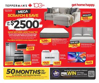 Tepperman's flyer week 38 Page 1
