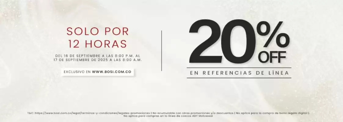 Catálogo Bosi (válido hasta 17-09)