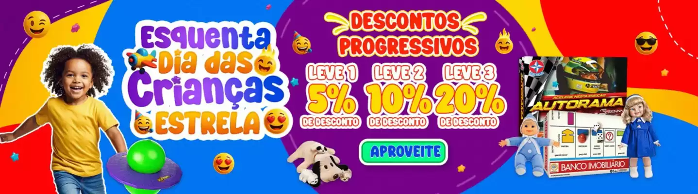 Catálogo Brinquedos Estrela (válido até 30-09)