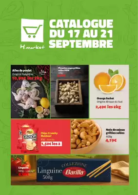 Catalogue Hmarket (valable jusqu'au 21-09)