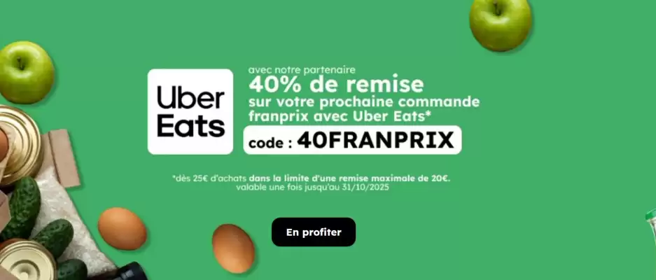 Catalogue Franprix (valable jusqu'au 31-10)