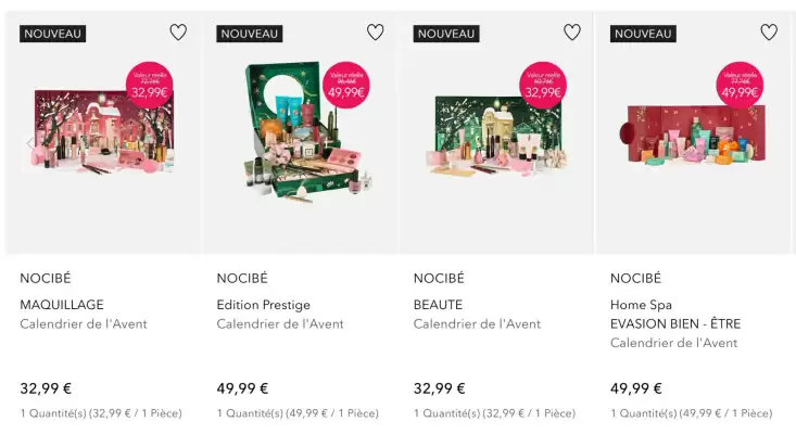 Catalogue Nocibé (valable jusqu'au 12-10)