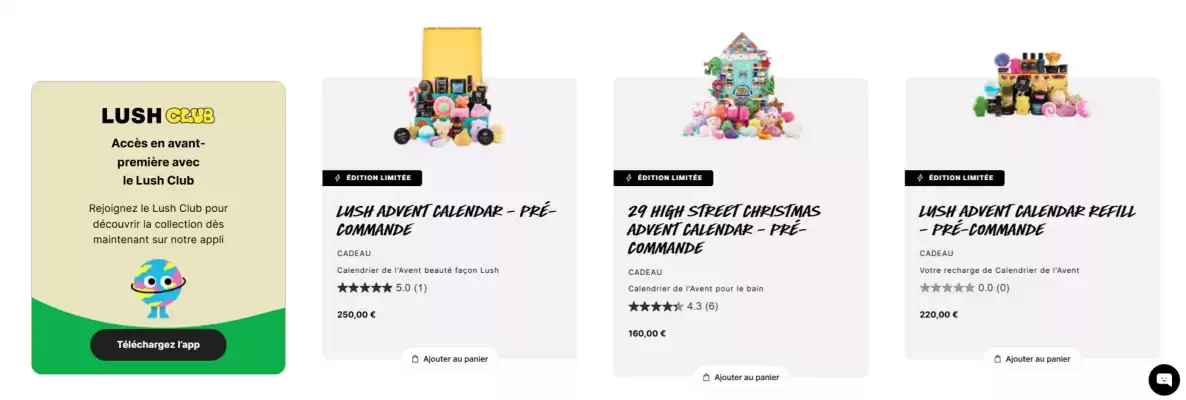 Catalogue Lush (valable jusqu'au 26-10)