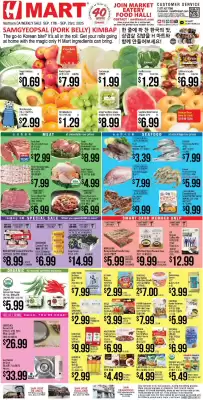 Hmart weekly ad (valid until 23-09)