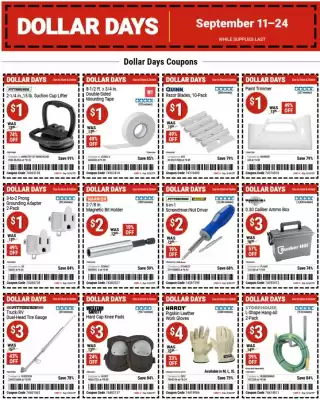 Harbor Freight Tools weekly ad (valid until 24-09)