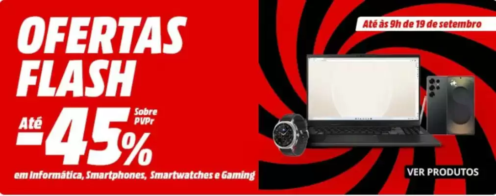 Folheto MediaMarkt (válido até 18-09)
