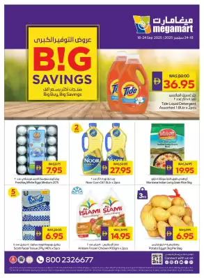 Megamart catalogue (valid until 24-09)