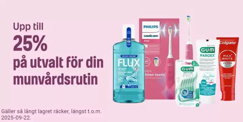 Apotea reklamblad (giltig till och med 2-10)