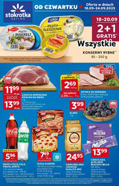 Stokrotka Optima gazetka tydzień 38 Strona 1