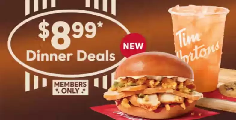 Tim Hortons flyer (valid until 8-10)
