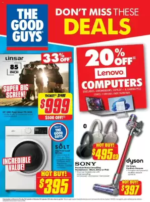 The Good Guys catalogue (valid until 24-09)
