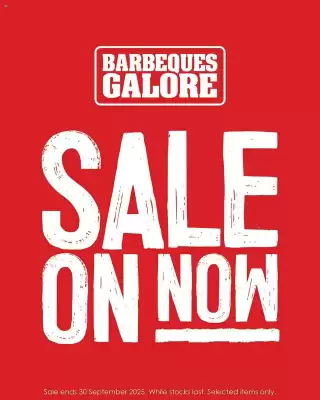 Barbeques Galore catalogue (valid until 30-09)