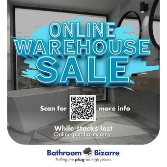 Bathroom Bizarre catalogue from 17/09 ️ Leaflet and specials