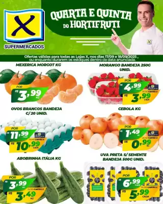 Folheto X Supermercados (válido até 19-09)