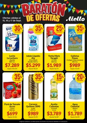 Catálogo Supermercados Aiello (válido hasta 17-09)