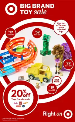 Target catalogue (valid until 15-10)