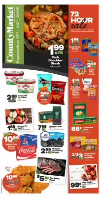 County Market weekly ad (valid until 24-09)