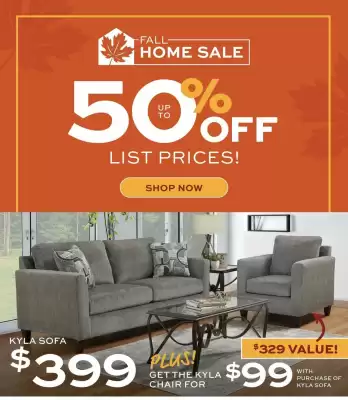 Slumberland Furniture weekly ad (valid until 23-09)