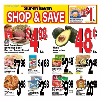 Super Saver weekly ad (valid until 23-09)