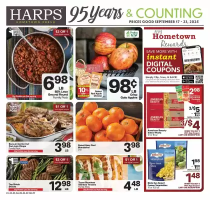 Harp's Market weekly ad (valid until 23-09)