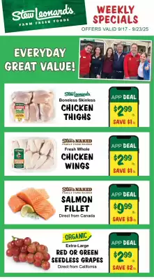 Stew Leonard's flyer (valid until 23-09)