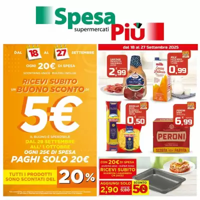 Volantino SpesaPiù Supermercati (valido fino al 27-09)
