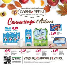 Volantino Carni e Affini Supermercati Pagina 1