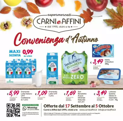 Volantino Carni e Affini Supermercati (valido fino al 5-10)