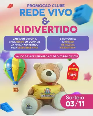 Encarte Rede Vivo (válido até 31-10)