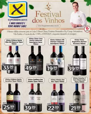 Folheto X Supermercados (válido até 23-09)
