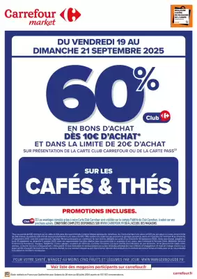 Catalogue Carrefour Market (valable jusqu'au 21-09)