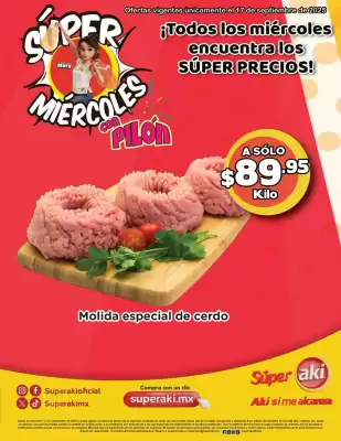 Folleto Super Aki (válido hasta 17-09)