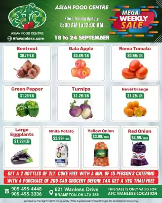 Asian Food Centre flyer (valid until 24-09)