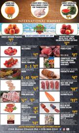 Fred's Farm Fresh flyer week 38 Page 1