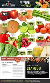 Produce Depot flyer week 38 Page 1