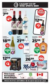 Calgary Co-op flyer week 38 Page 1