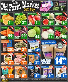 The Old Farm Market flyer week 38 Page 1