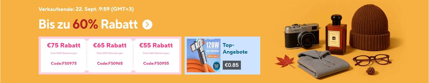 AliExpress Flugblatt Seite 1