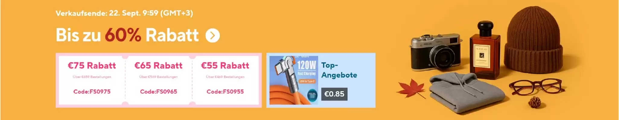 AliExpress Flugblatt (gültig bis 30-09)
