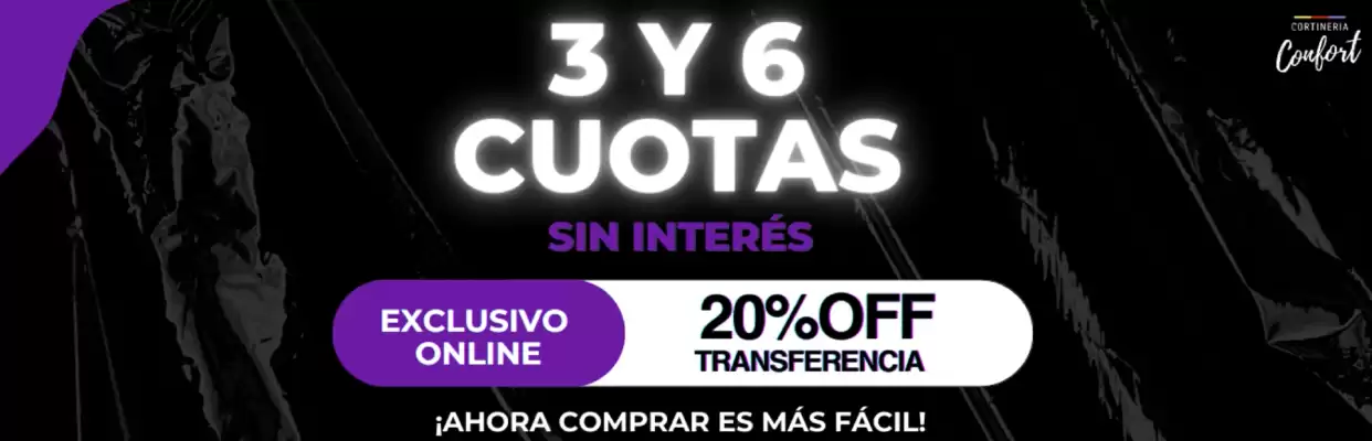 Catálogo Cortinería Confort (válido hasta 30-09)