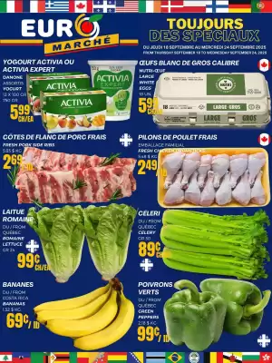 Euromarché flyer (valid until 25-09)