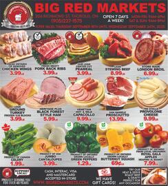 Big Red Markets flyer week 38 Page 1