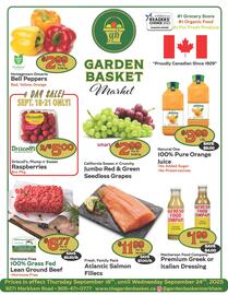 The Garden Basket flyer week 38 Page 1
