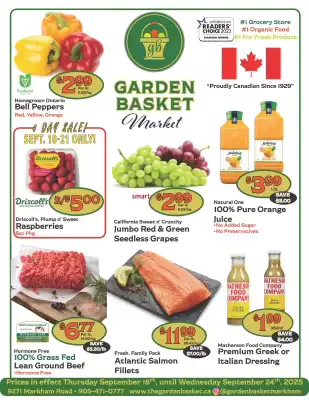 The Garden Basket flyer (valid until 24-09)