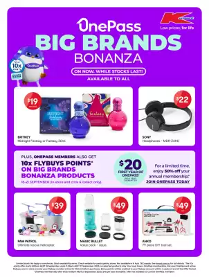 Kmart catalogue (valid until 21-09)